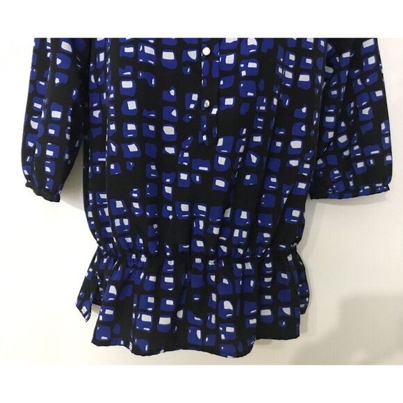 NEW YORK & COMPANY Blouse Top Waist SZ XS X-Small - Picture 5 of 8